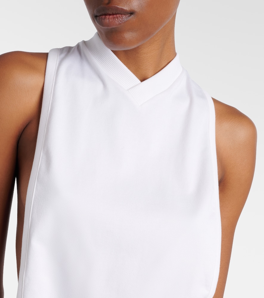  Versace Versace Cotton-blend Jersey Minidress 