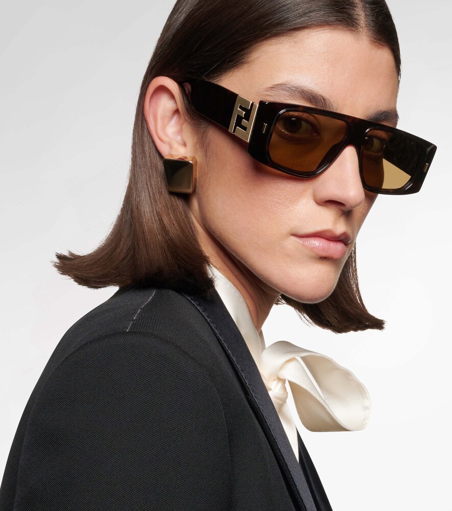  Fendi Fendi Eckige Sonnenbrille Ff Squared 