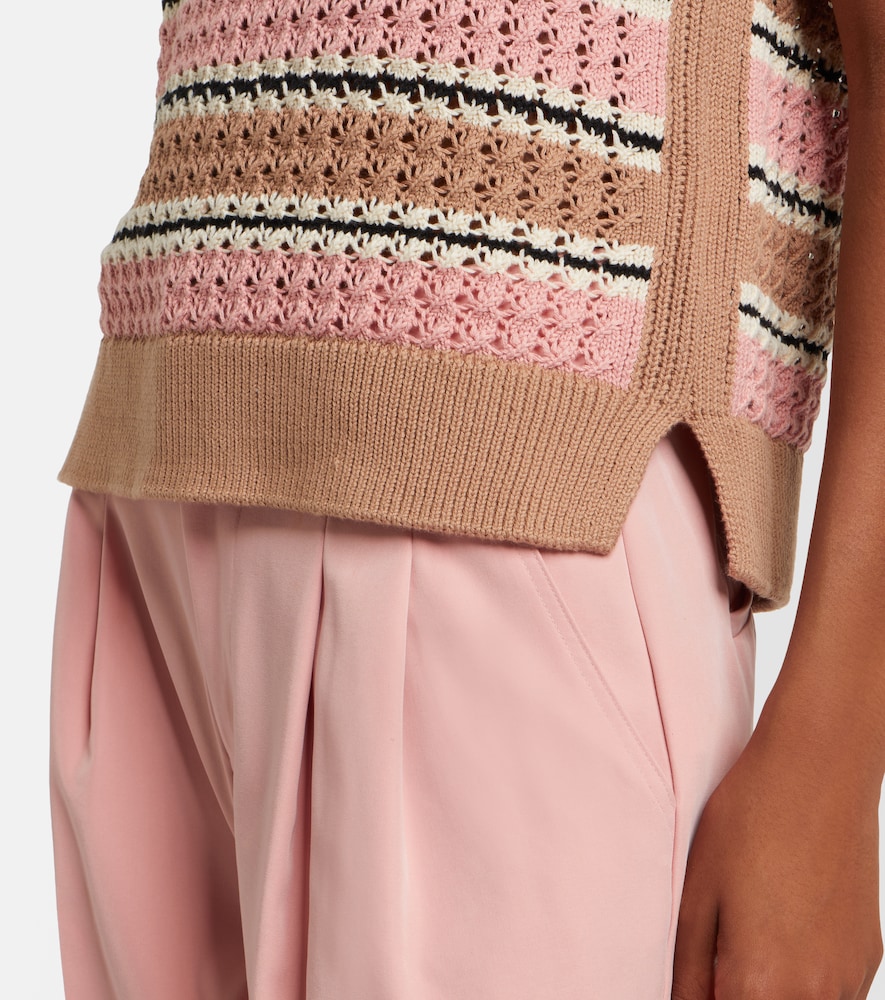 Varley Varley Top Deeley Aus Pointelle-strick 