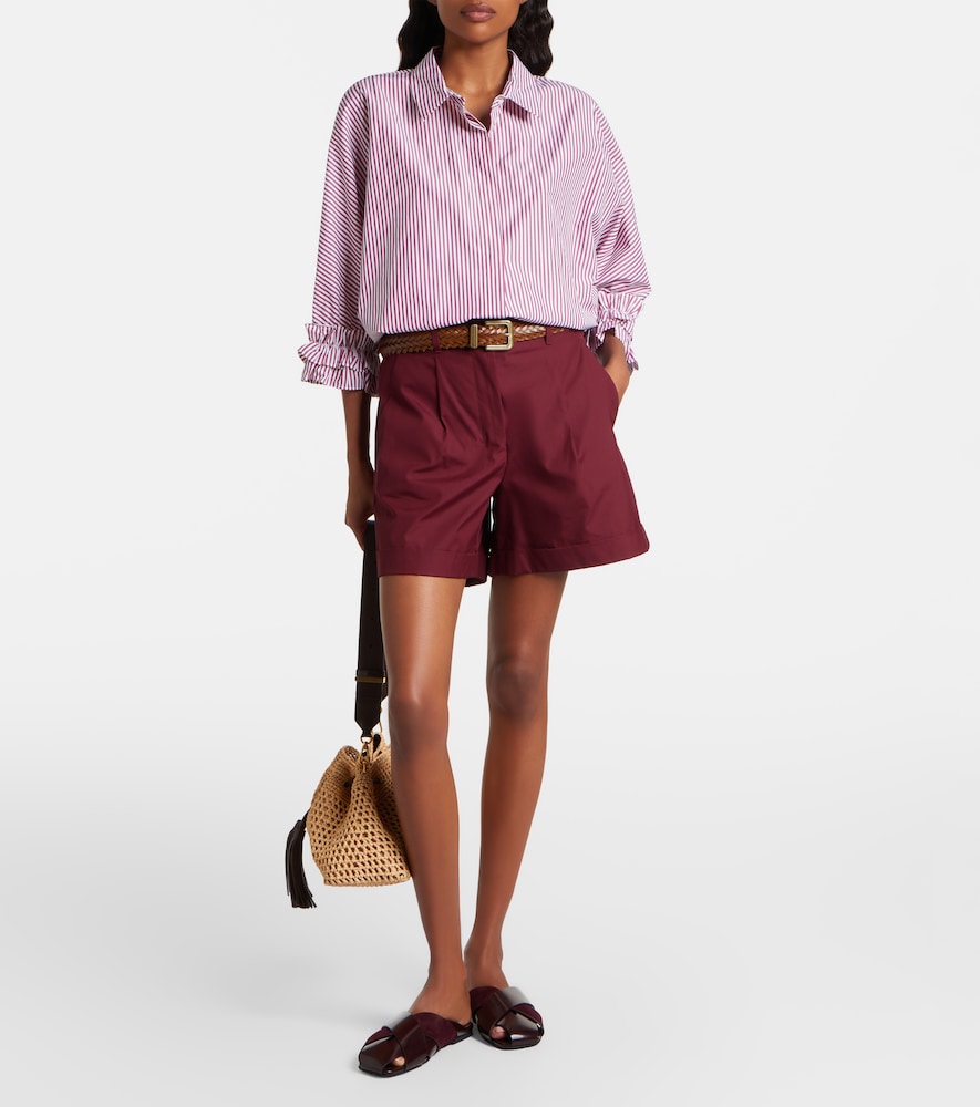 's Max Mara 's Max Mara Cotton Poplin Shorts 