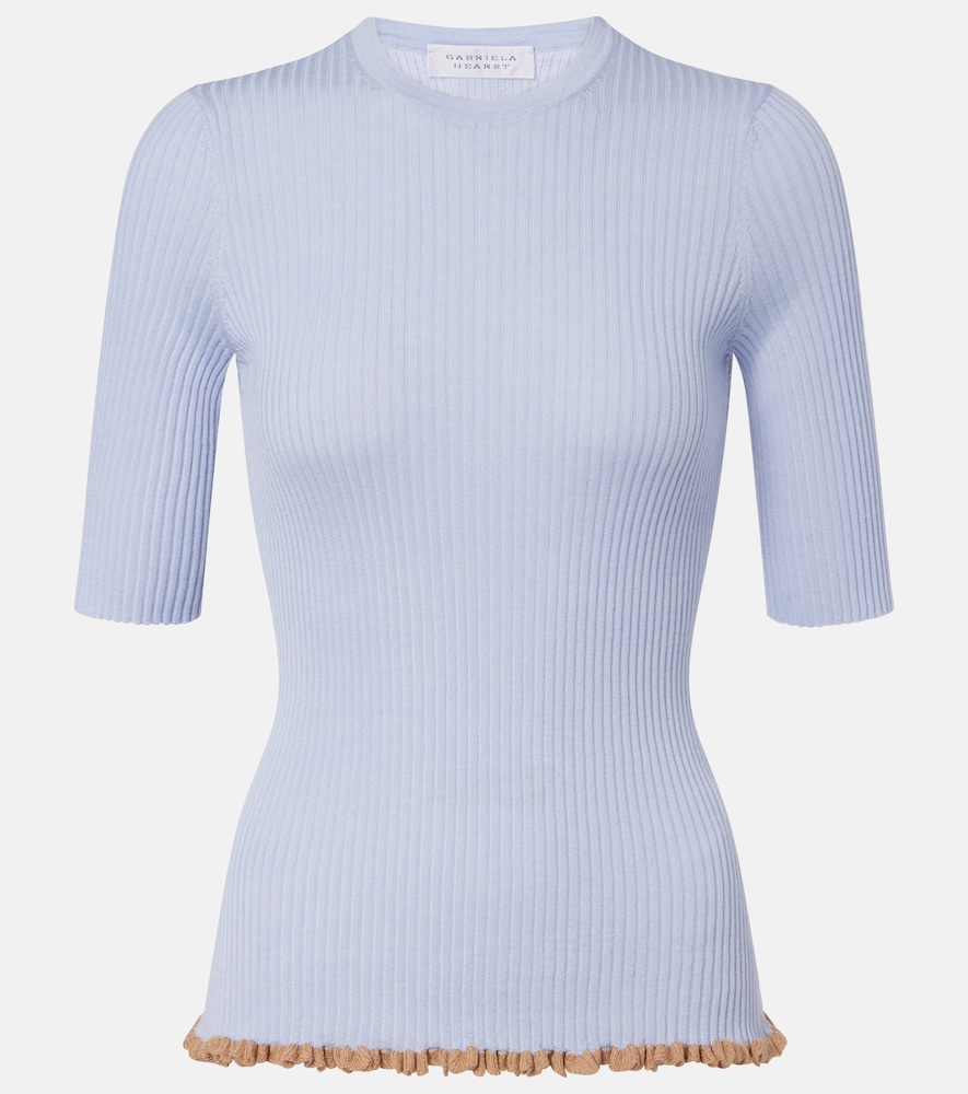 Top Mireya in cashmere e seta