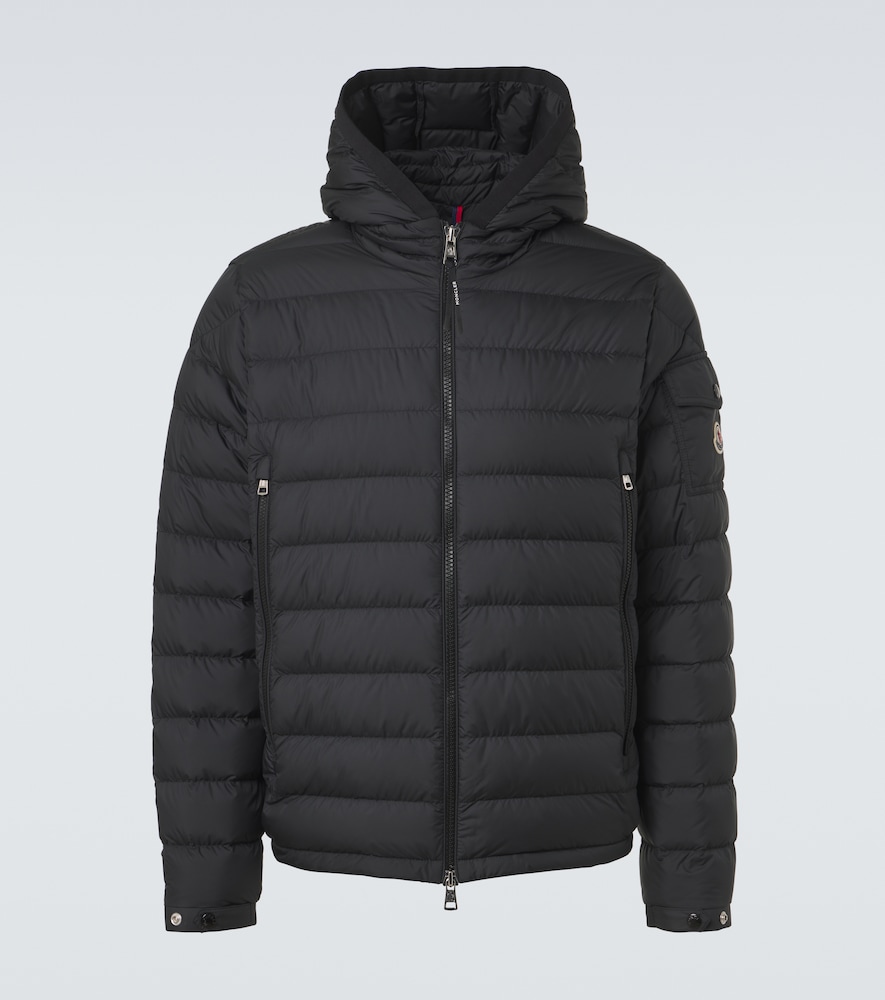 Moncler Galion Down Jacket In Black