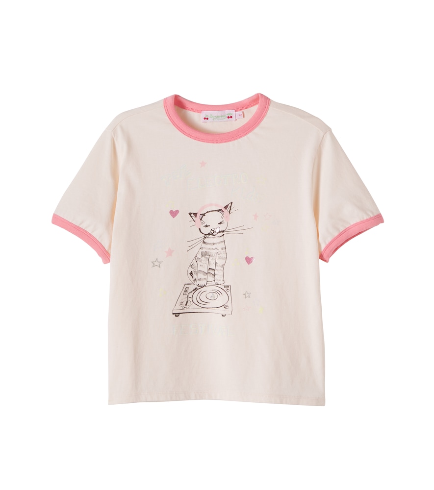 T-shirt Akiva in jersey di cotone con stampa
