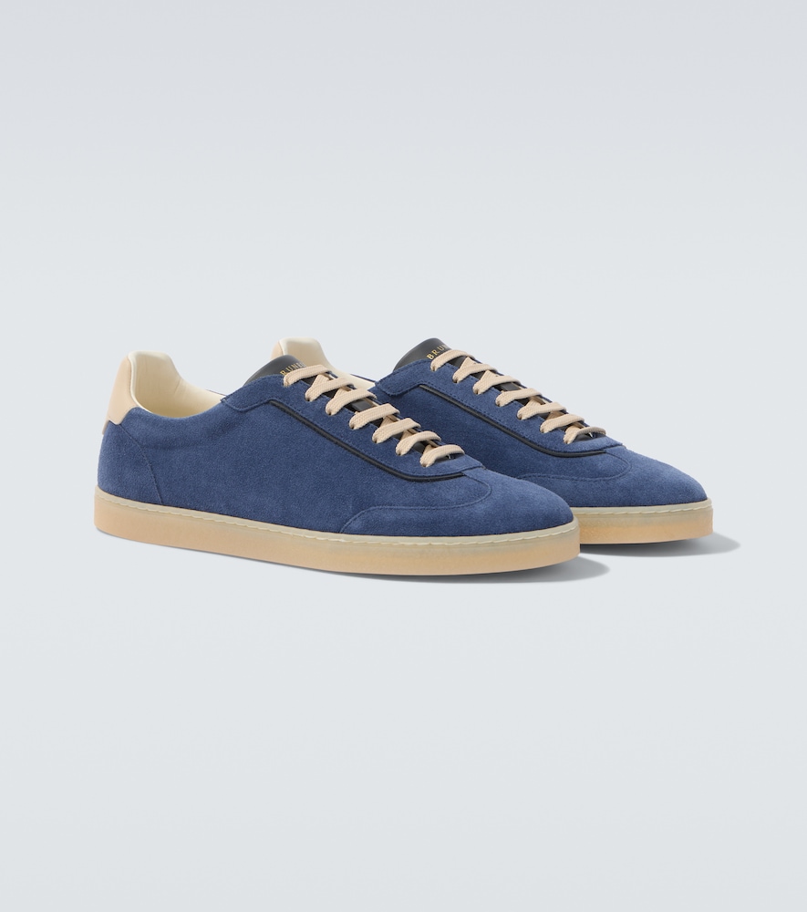 Sneakers aus Veloursleder