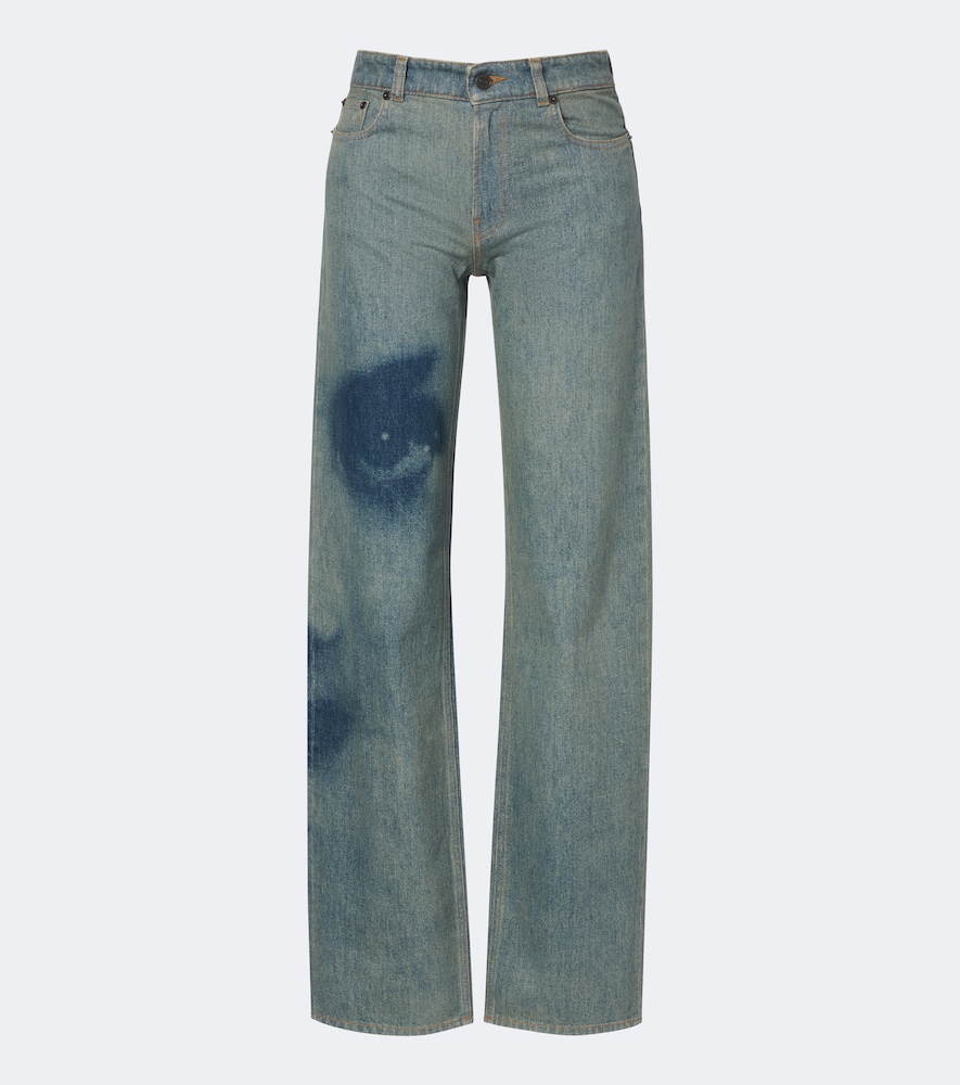 Jeans regular con stampa
