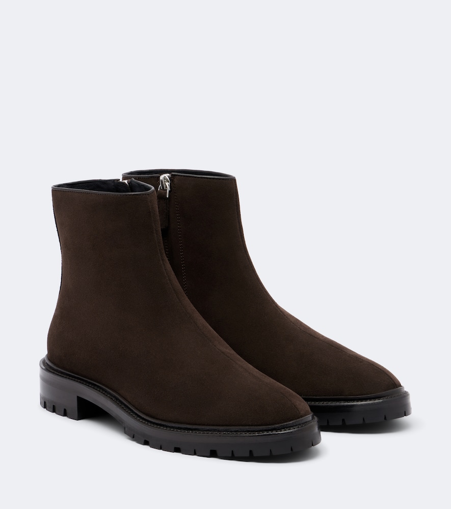 Stivaletti Moto in suede
