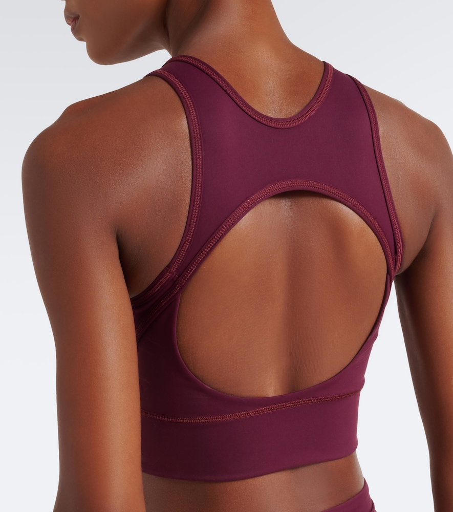 By Stella Mccartney Logo Crop Top