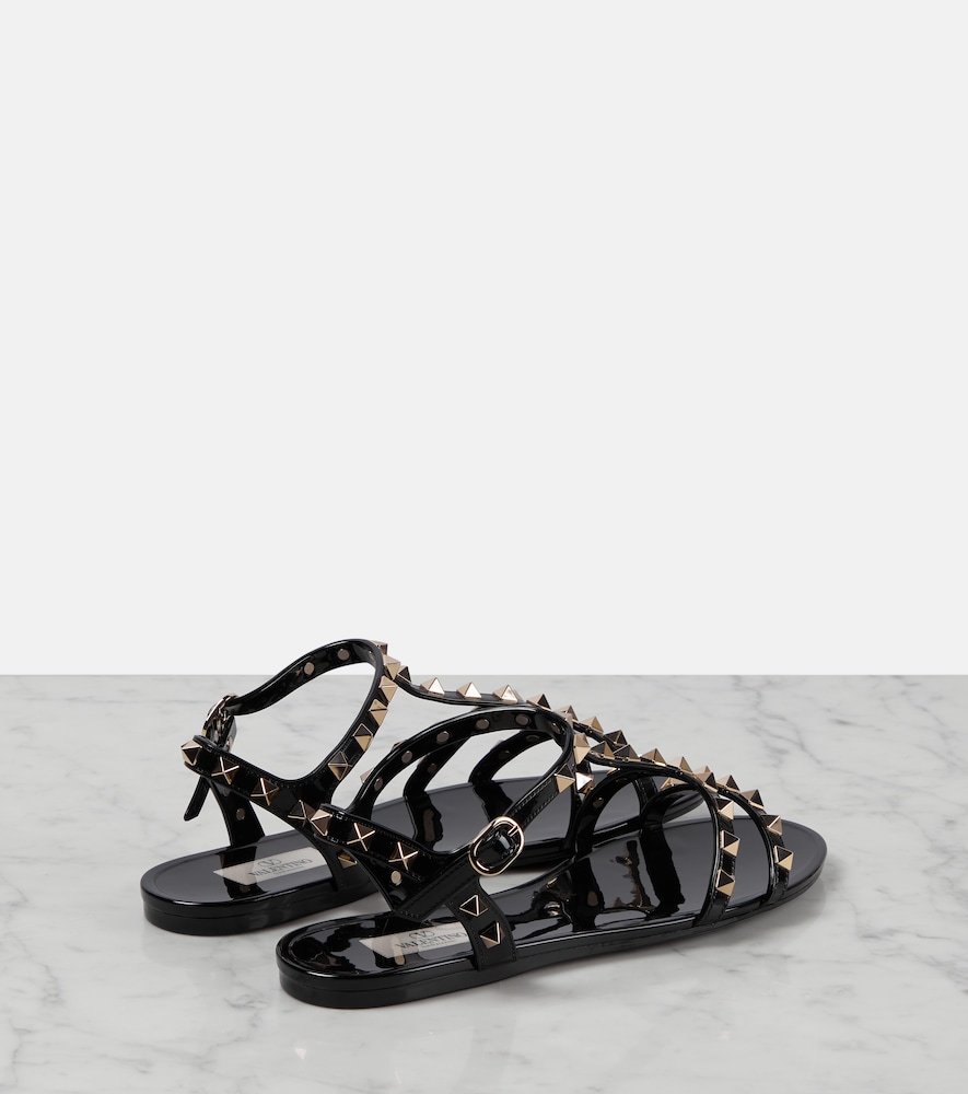  Valentino Garavani Valentino Garavani Rockstud Pvc Sandals 