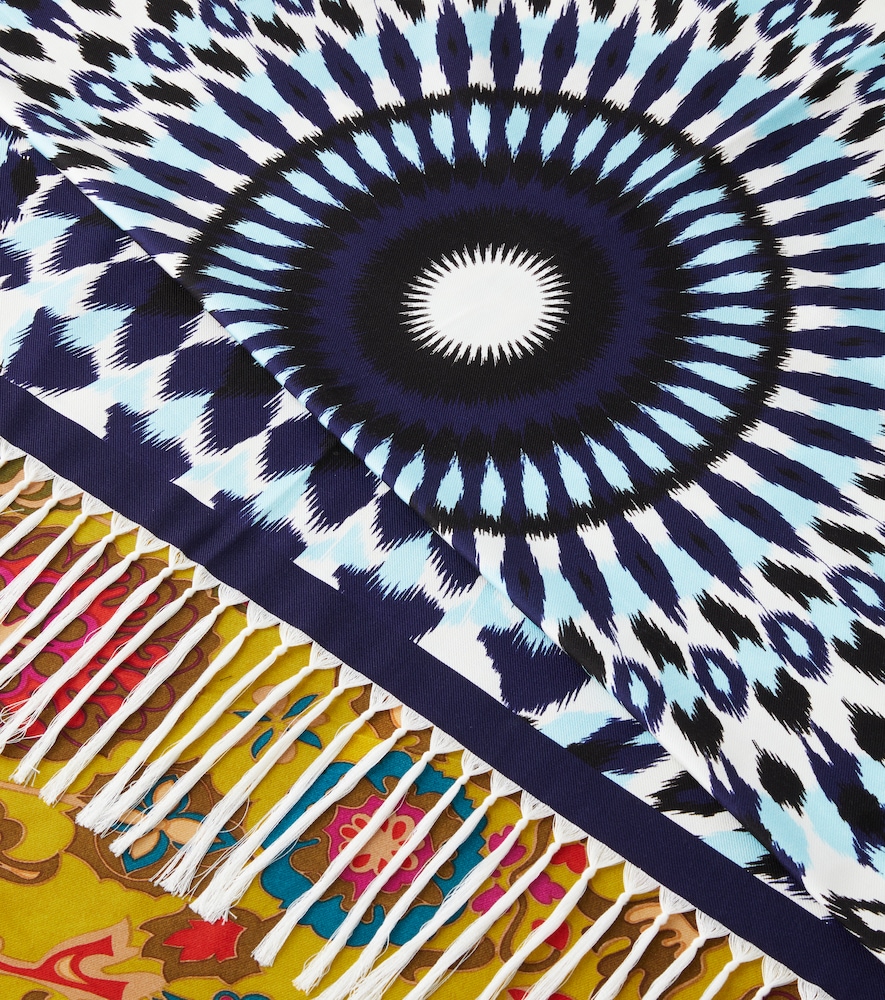  Valentino Valentino Printed Cotton Beach Towel 
