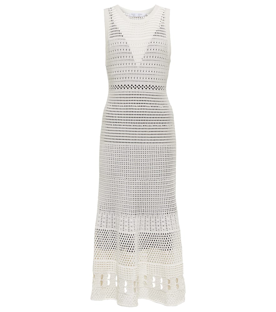 Proenza Schouler White Label silk-blend midi dress