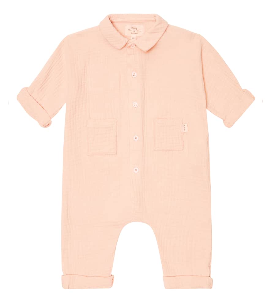 Il Gufo Baby cotton clocqué onesie
