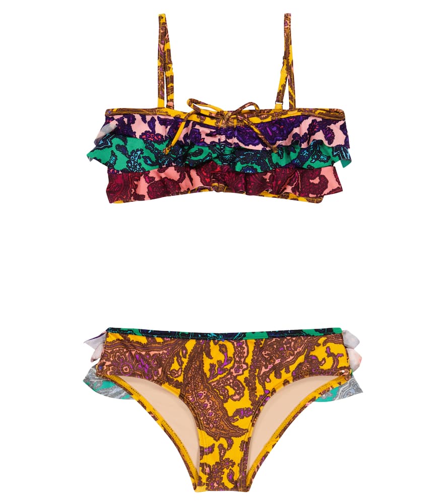 Zimmermann Kids Floral bikini