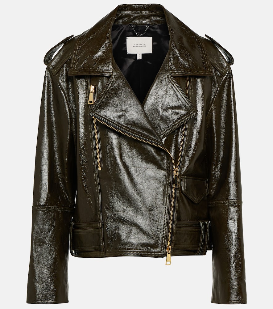 Leather jacket
