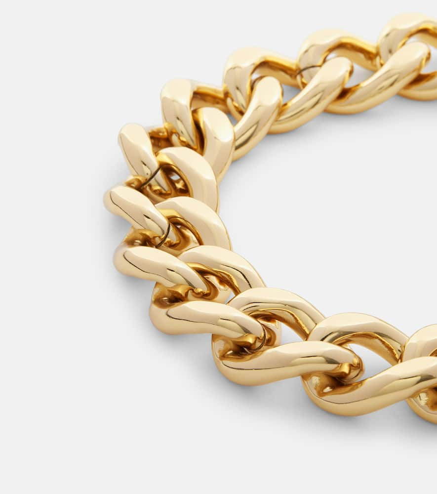 Shop Isabel Marant Links Chain Choker In Gold