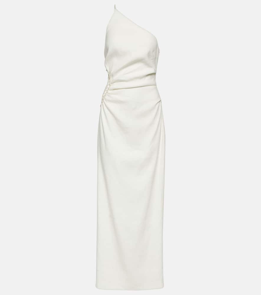 SIR Atacama one-shoulder maxi dress