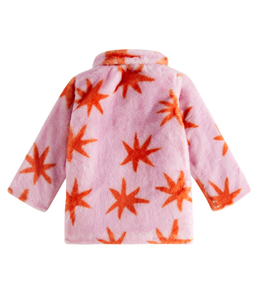  Stella Mccartney Kids Stella Mccartney Kids Printed Coat 