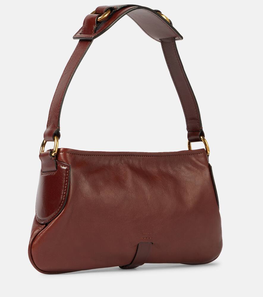 Chloé 99 Shoulder Bag In Dark Ebony