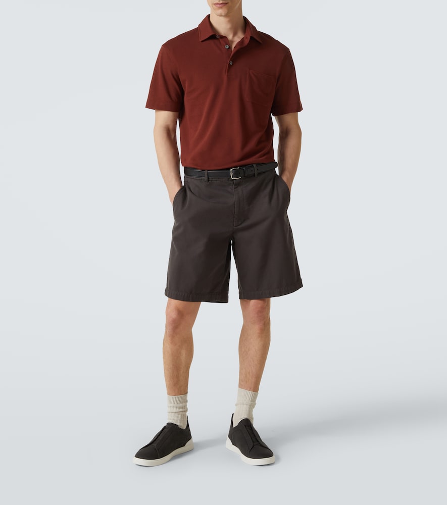  Zegna Zegna Polohemd Aus Baumwoll-piqué 