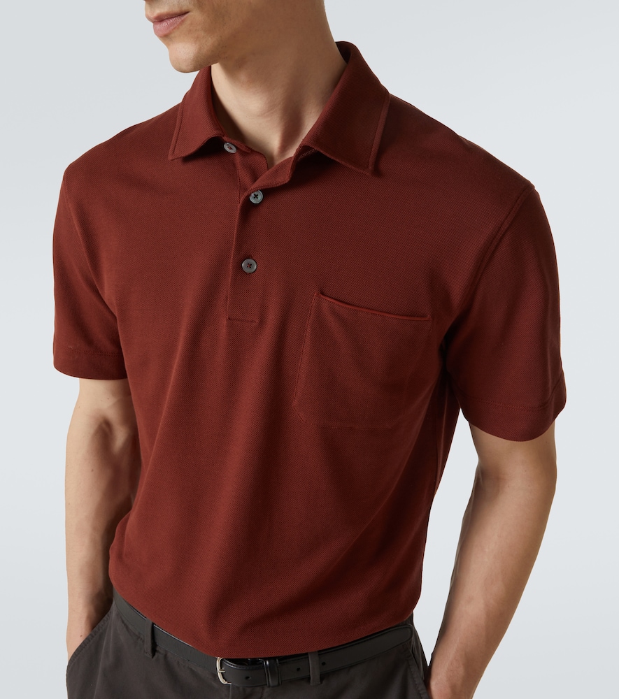  Zegna Zegna Polohemd Aus Baumwoll-piqué 
