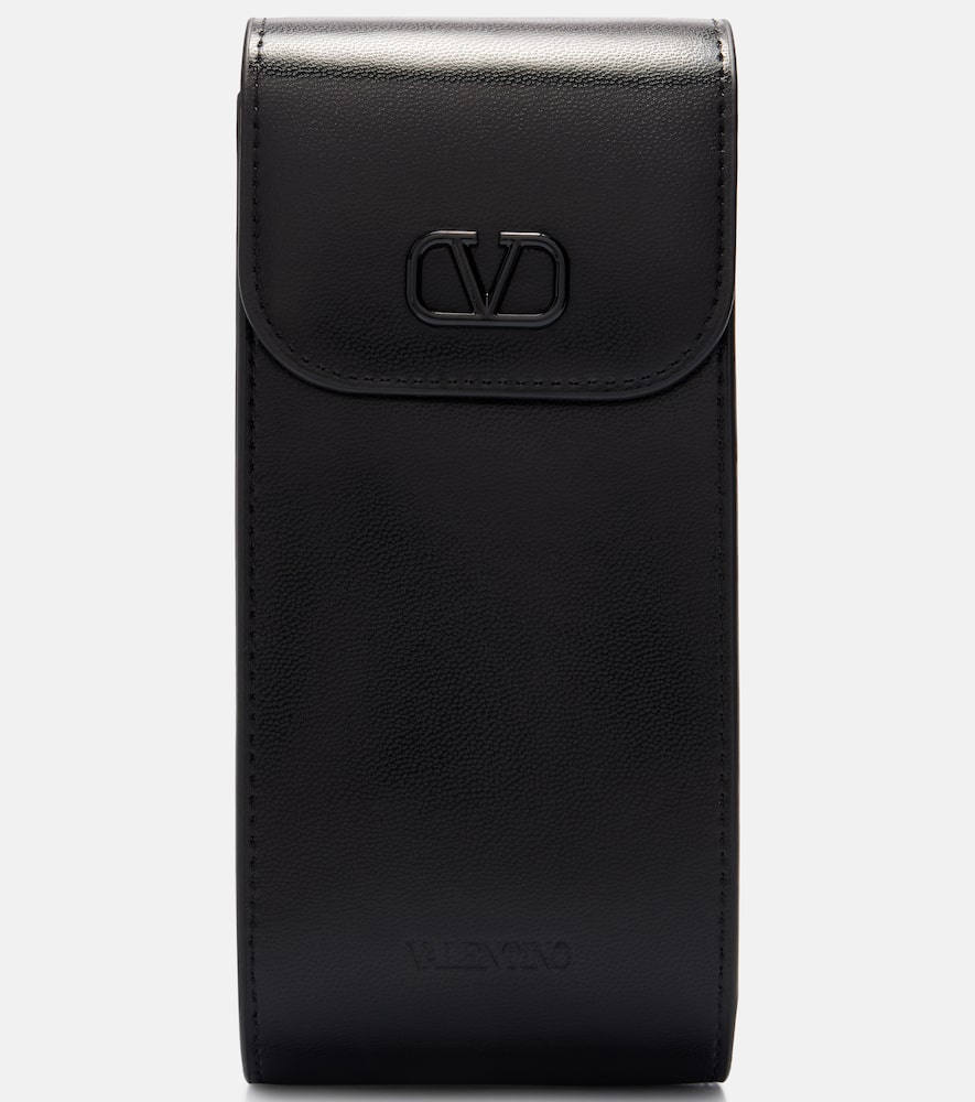 Valentino Vlogo Square Glasses In Brown