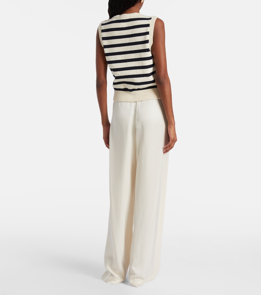  Frame Frame The Harbor Cotton-blend Sweater Vest 