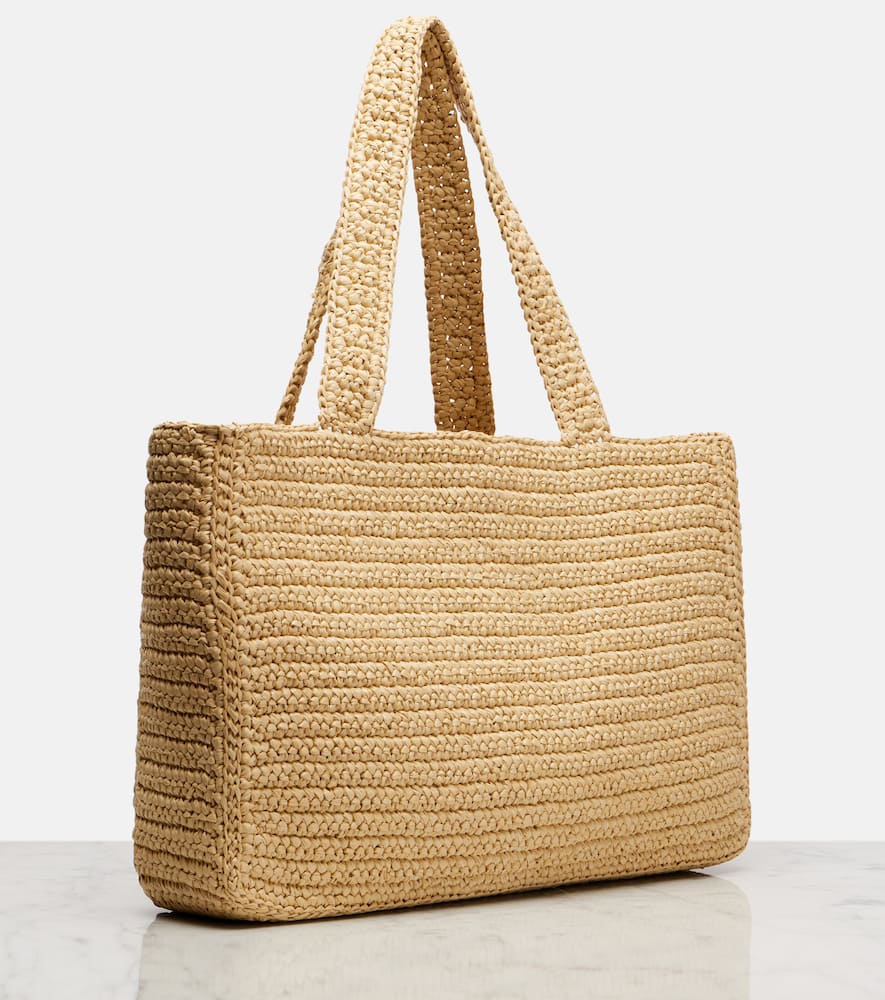 Valentino Large Raffia Viva Superstar Crochet Tote Bag