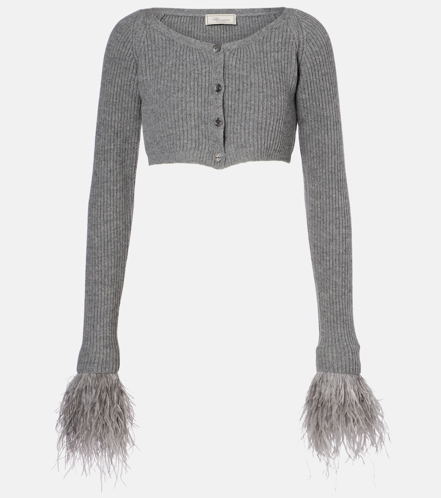 Blumarine Cardigan raccourci en laine 413 €