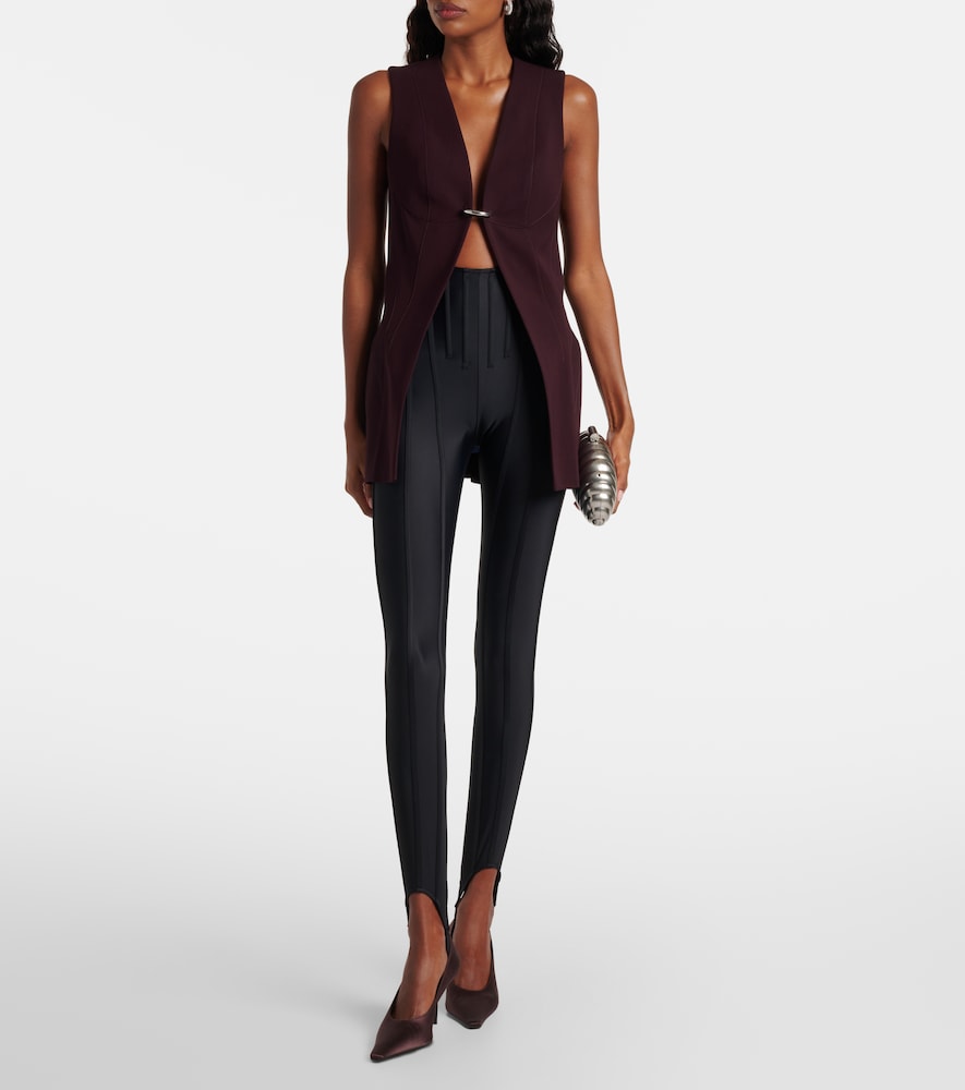  Mugler Mugler Wattierte Weste 