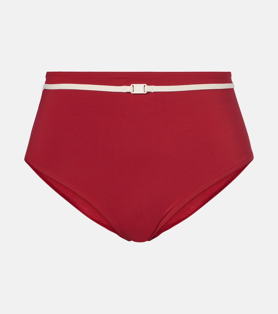Cheryl high-rise bikini bottoms