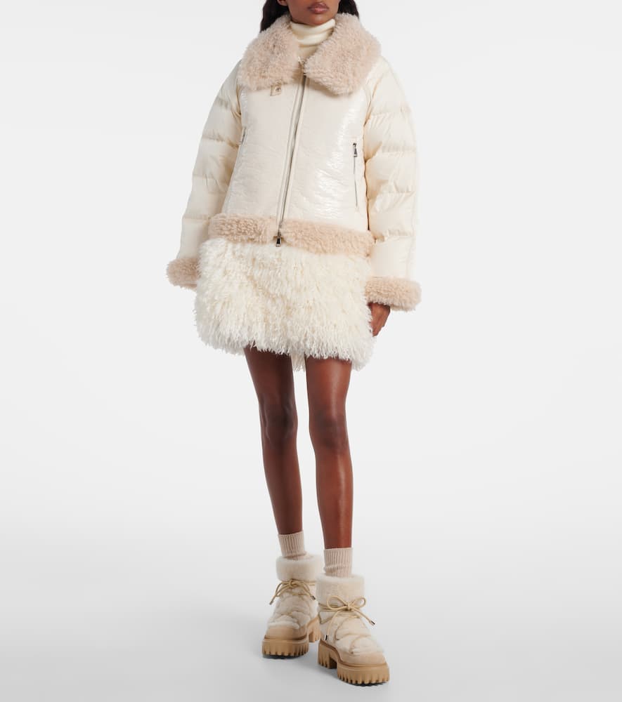 Moncler Rubrouk Down Jacket In White