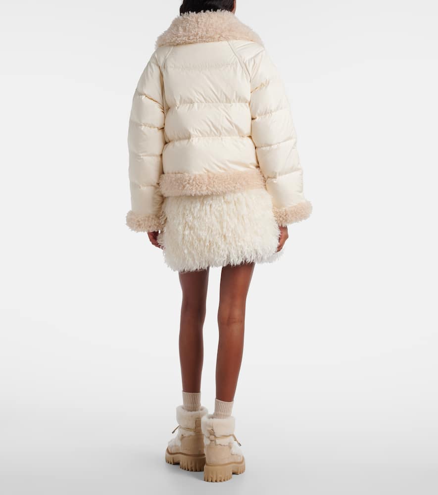 Moncler Rubrouk Down Jacket In White