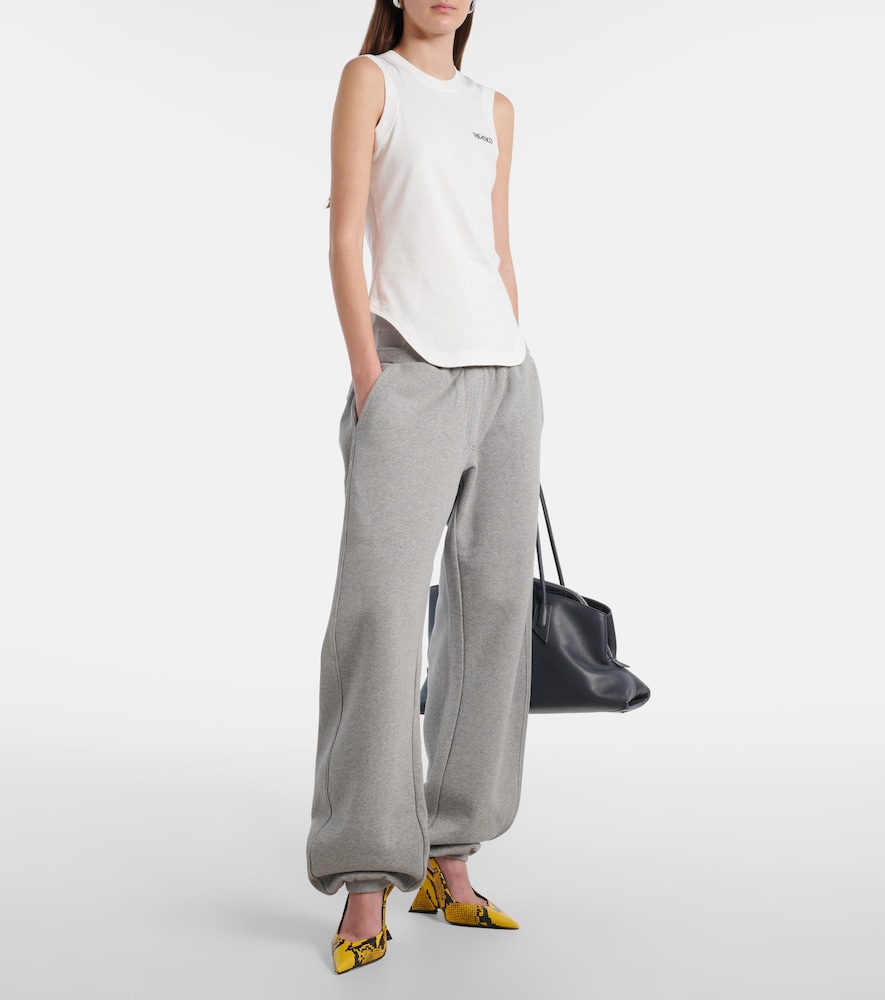 The Attico Cotton jersey sweatpants