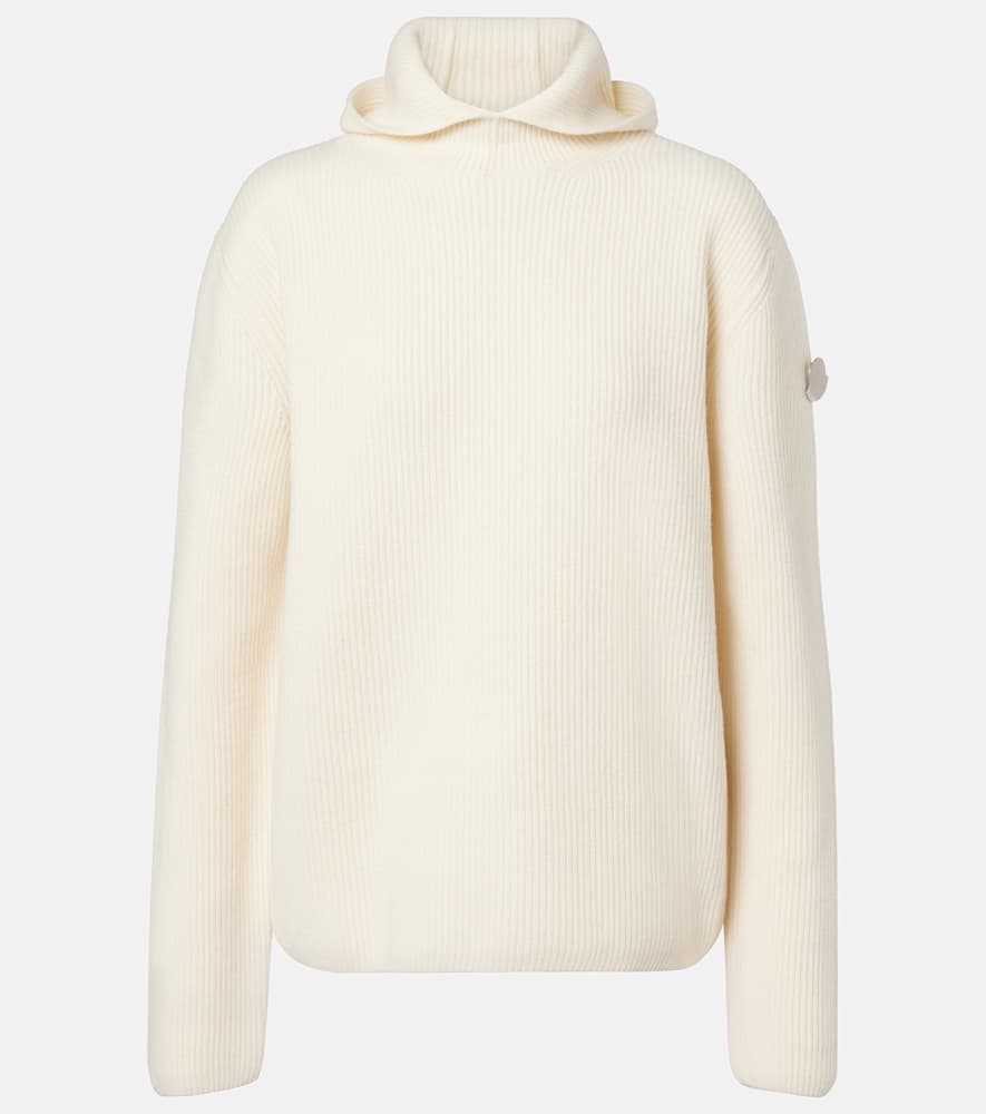 Moncler Genius X Jil Sander Virgin Wool Sweater In White