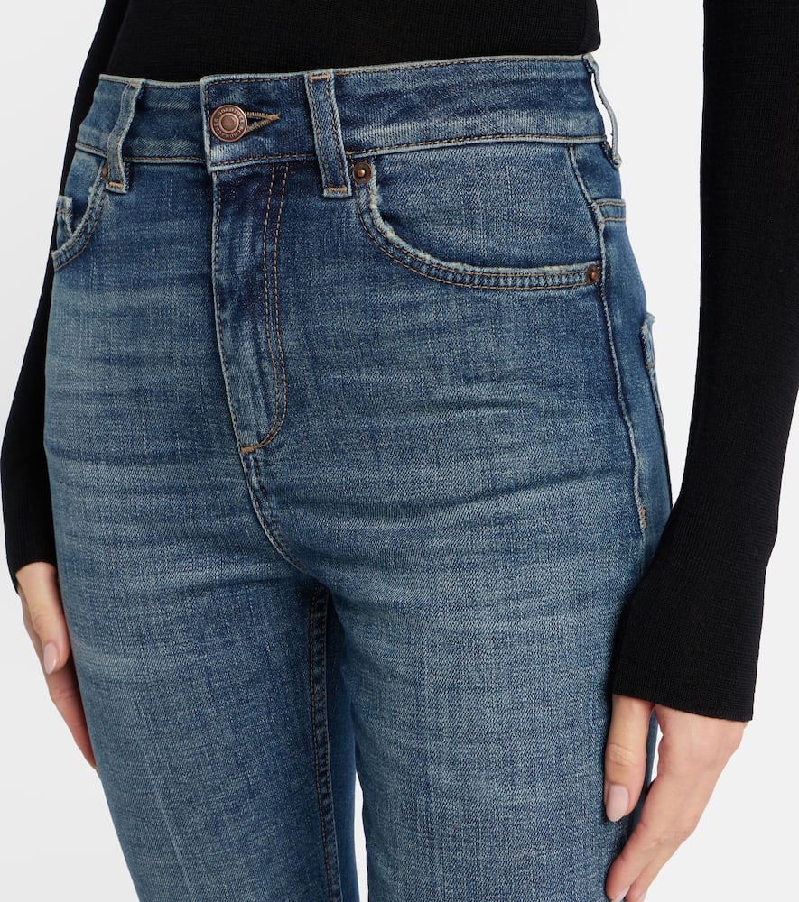 Dorothee Schumacher Blue Jeans Baby Flared Jeans In Blue