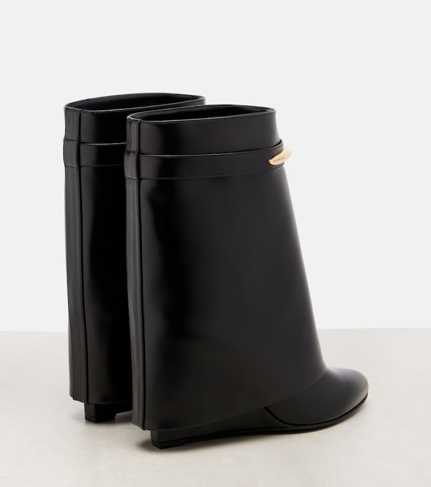  Givenchy Givenchy Bottes Shark 95 En Cuir 