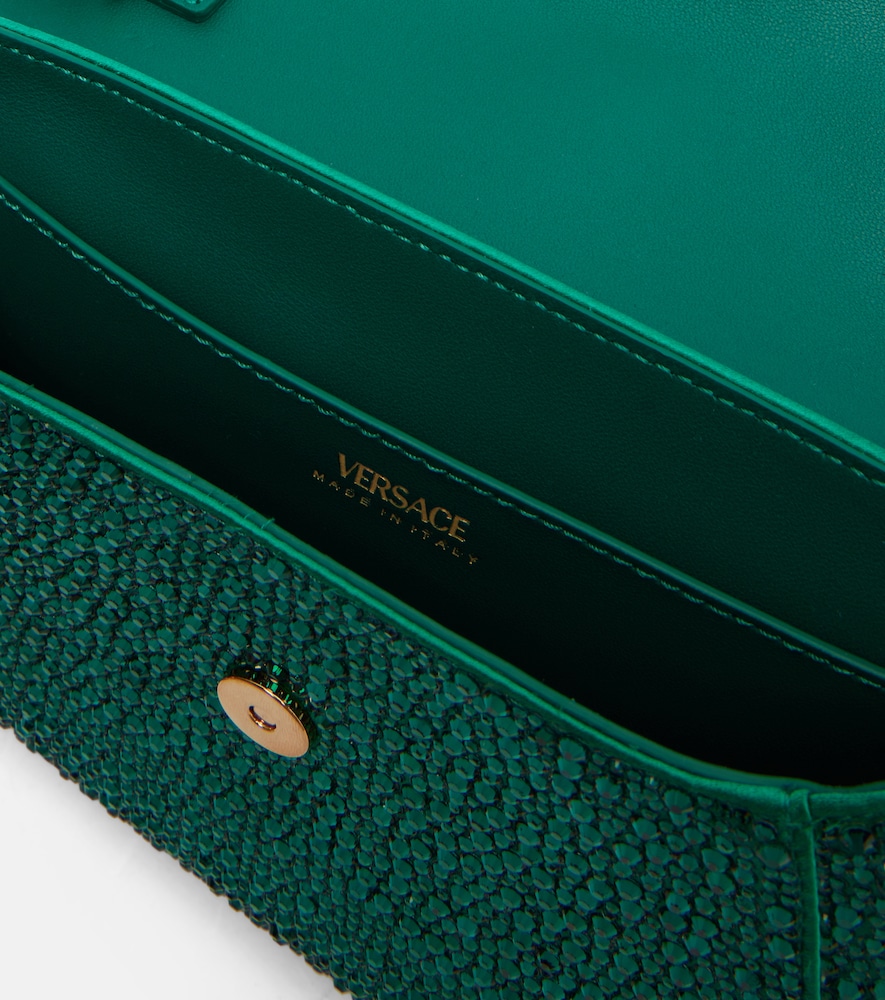  Versace Versace Crossbody Bag Medusa Mini Mit Kristallen 