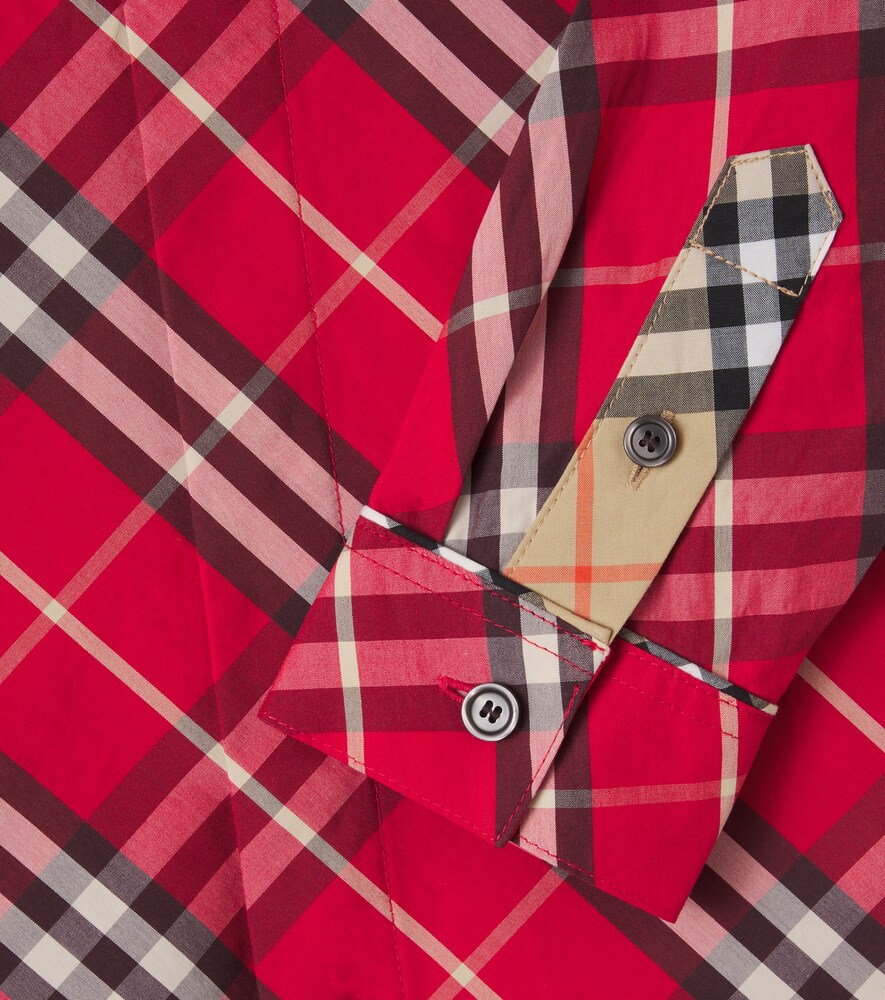  Burberry Kids Burberry Kids Hemd Burberry Check Aus Baumwolle 