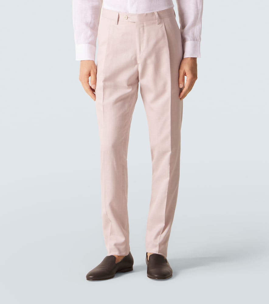  Lardini Lardini Traje De Lana, Seda Y Lino 