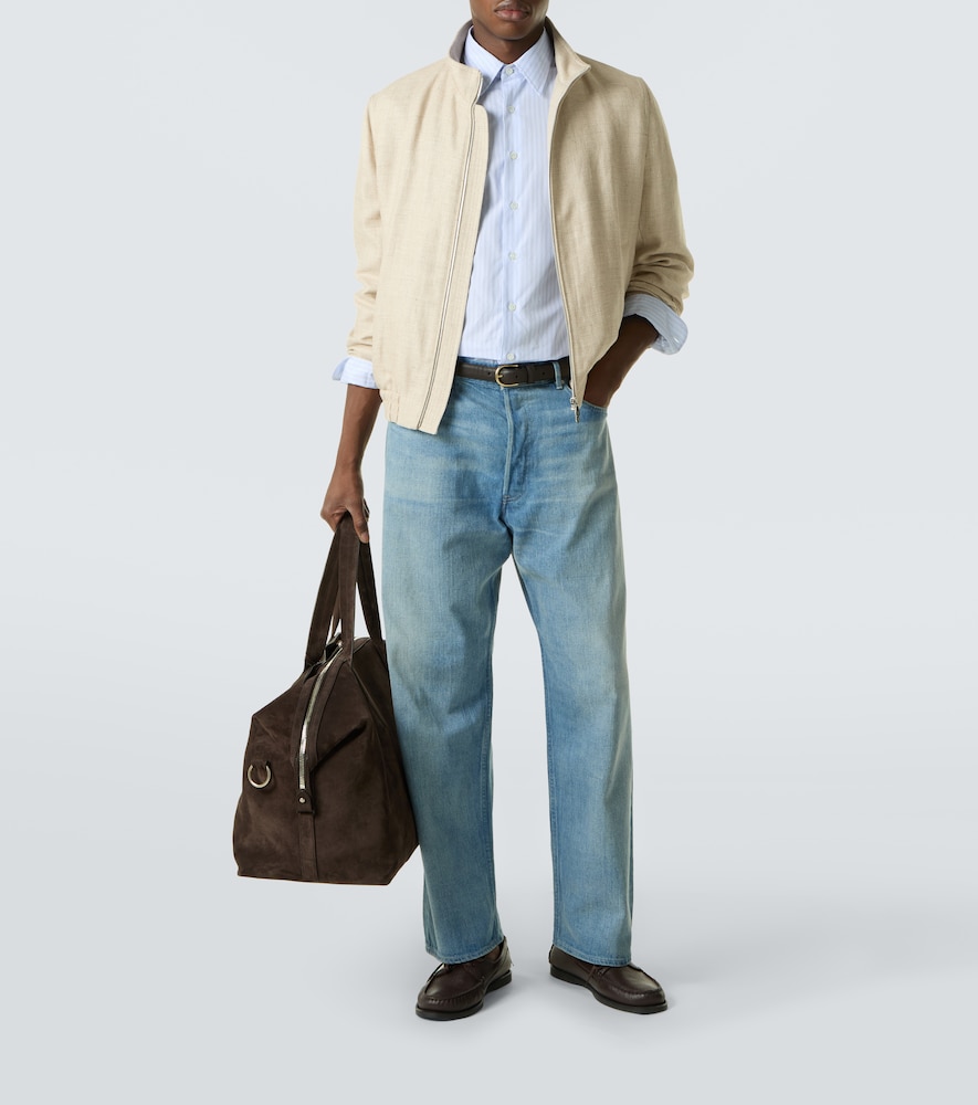  Lardini Lardini Striped Cotton Poplin Shirt 