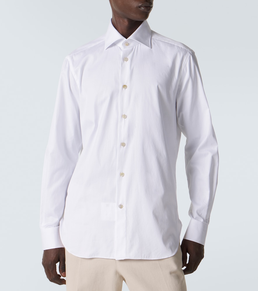  Kiton Kiton Hemd Aus Baumwollpopeline 