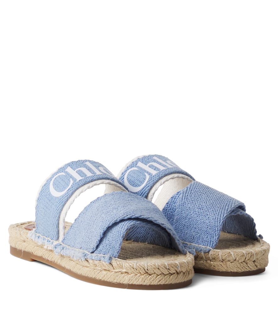 Chloé Kids Espadrille-Sandalen