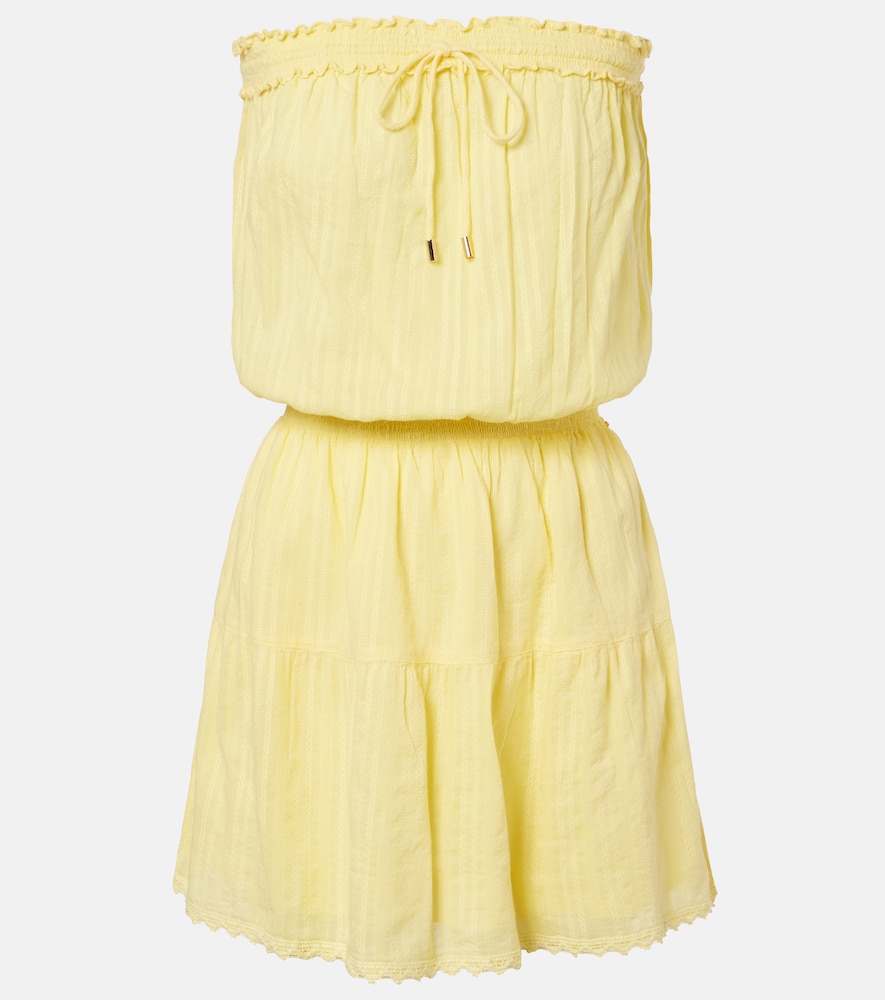 Melissa Odabash Colette Embroidered Cotton Minidress