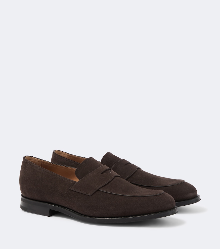 Hertford Suede Penny Loafers