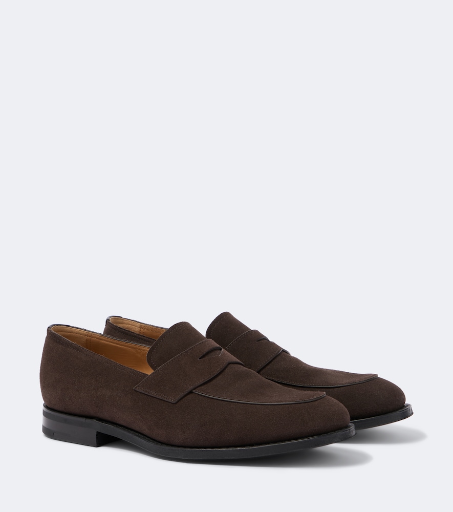 Hertford Suede Penny Loafers