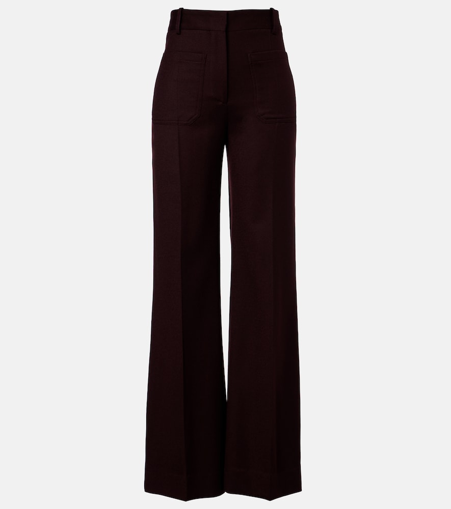 Weite Hose Alina aus Schurwolle