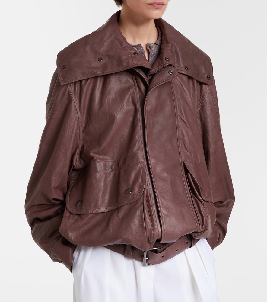 Calvin Klein Collection Isa leather jacket