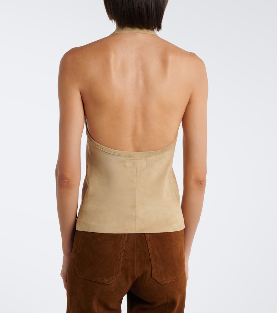 Cherry Halterneck Top