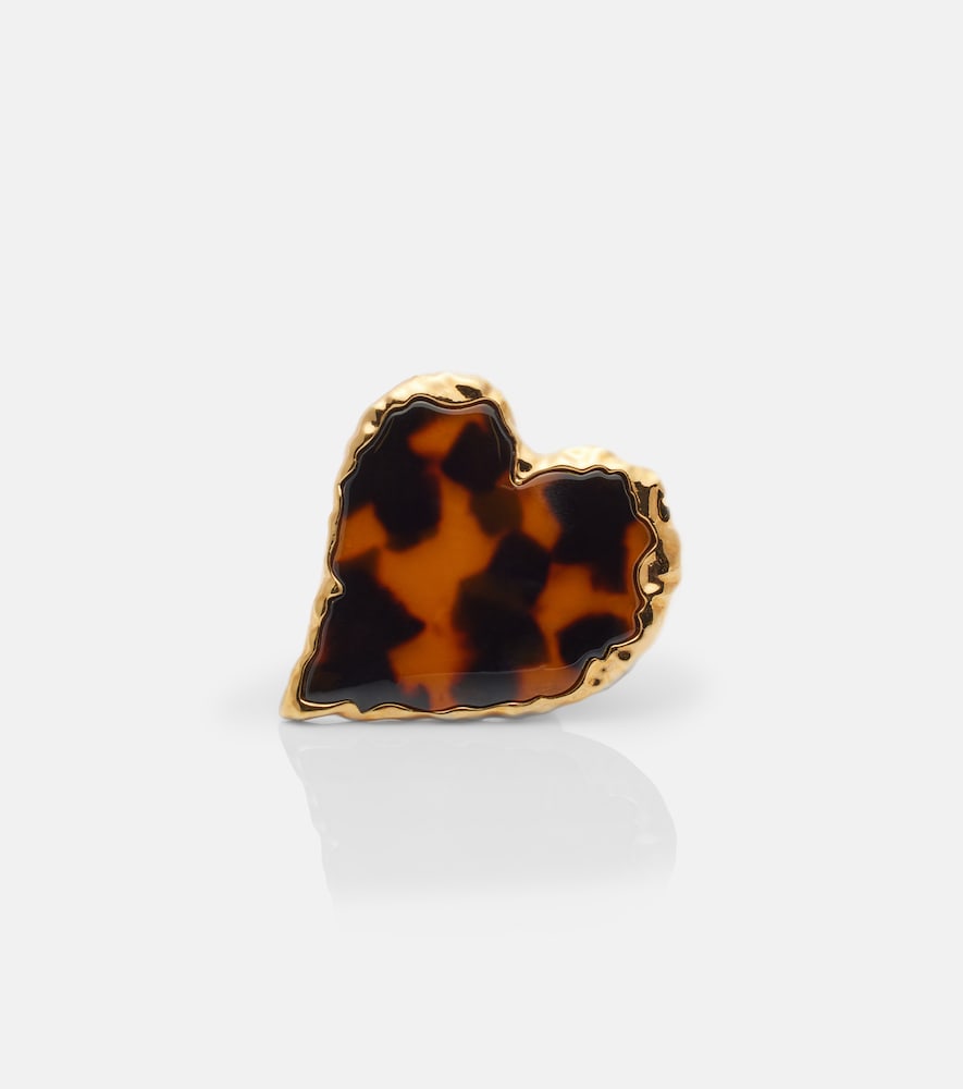 Oscar de la Renta Heart embellished ring　オスカー デ ラ レンタ ハート装飾リング Oscar