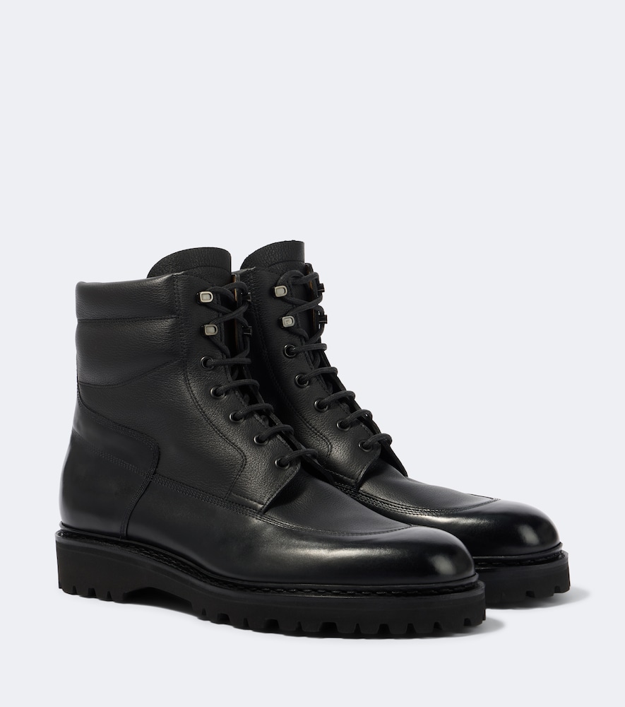 Peak Leather Lace-Up Boots