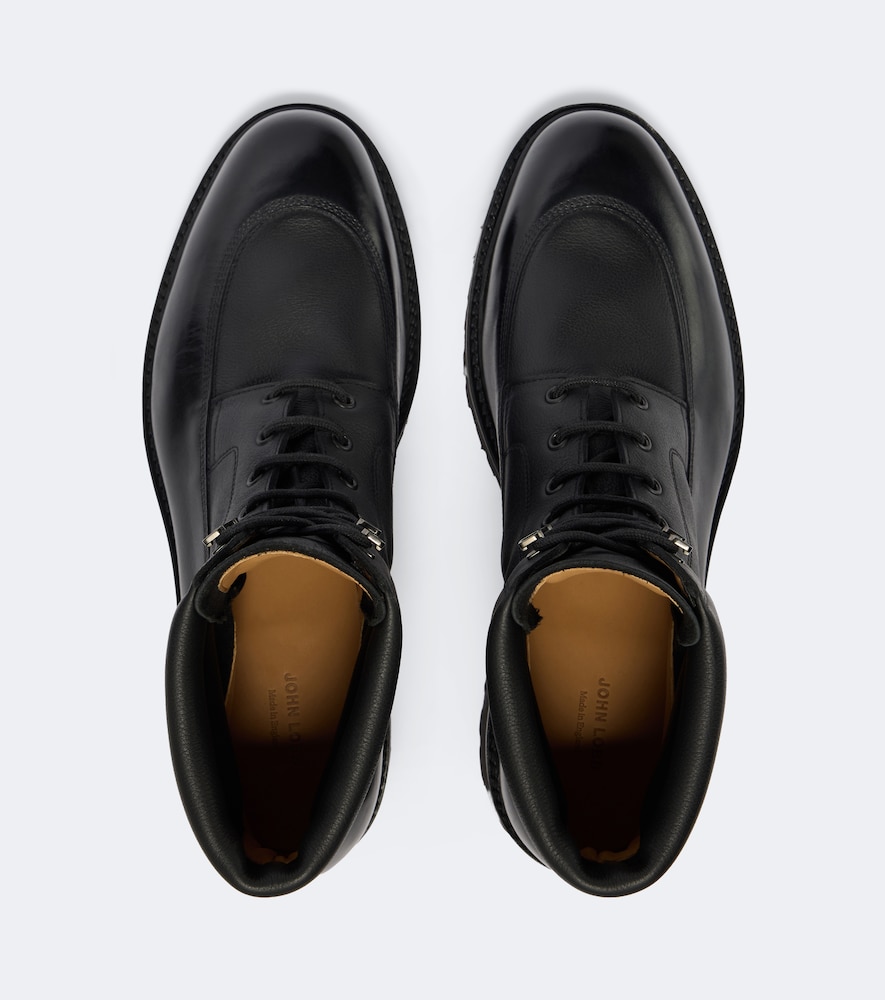 Peak Leather Lace-Up Boots